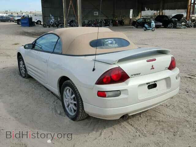 2001 MITSUBISHI ECLIPSE - VIN: 4A3AE45G11E163292 - Фото 3