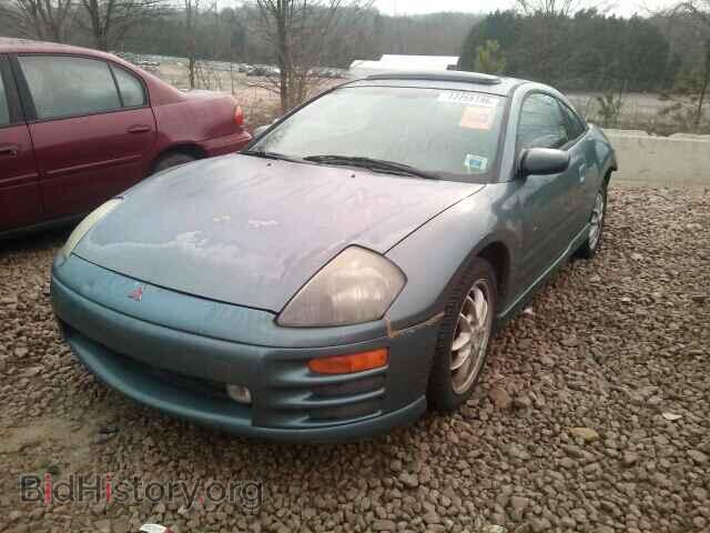 2001 MITSUBISHI ECLIPSE - VIN: 4A3AC54H41E182599 - Фото 2