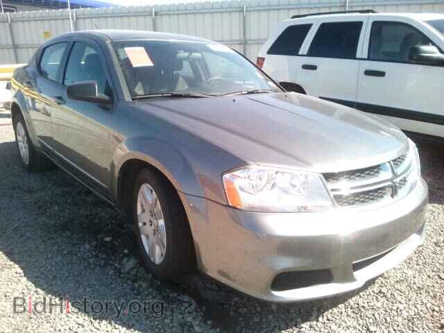 Фотография 1C3CDZAB8CN206667 - DODGE AVENGER 2012