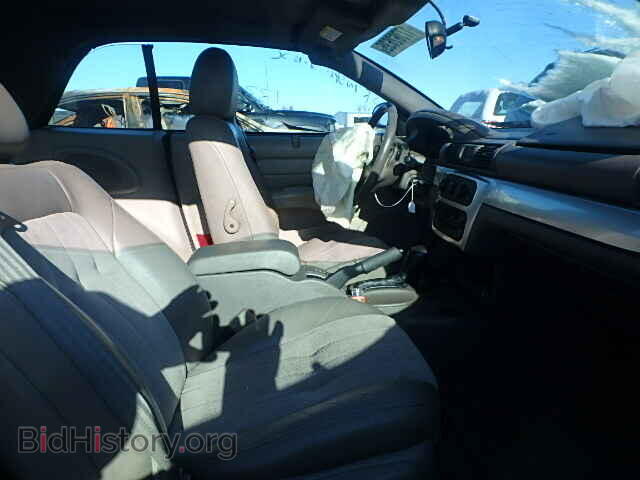 2006 CHRYSLER SEBRING - VIN: 1C3EL55R26N131237 - Фото 5