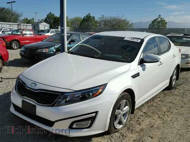 2015 KIA OPTIMA - VIN: KNAGM4A72F5642136 - Фото 2