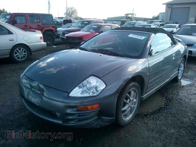 2002 MITSUBISHI ECLIPSE - VIN: 4A3AE85H42E080294 - Фото 2