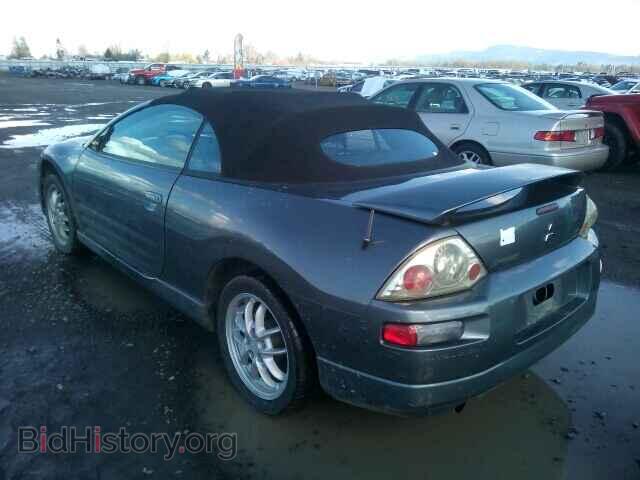 2002 MITSUBISHI ECLIPSE - VIN: 4A3AE85H42E080294 - Фото 3