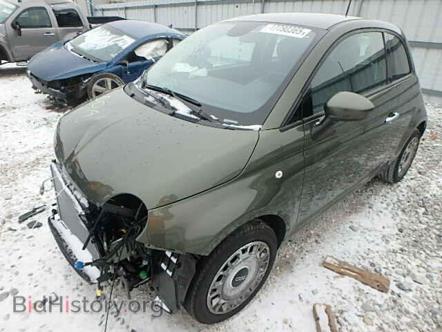 2015 FIAT 500 - VIN: 3C3CFFAR3FT507566 - Фото 2