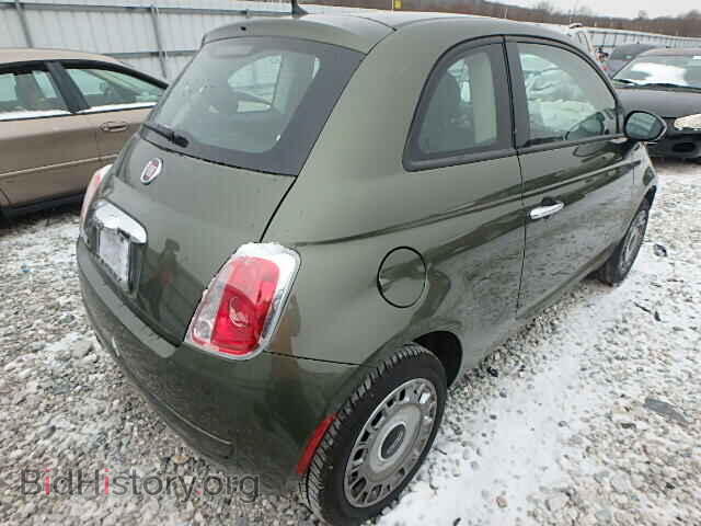 2015 FIAT 500 - VIN: 3C3CFFAR3FT507566 - Фото 4