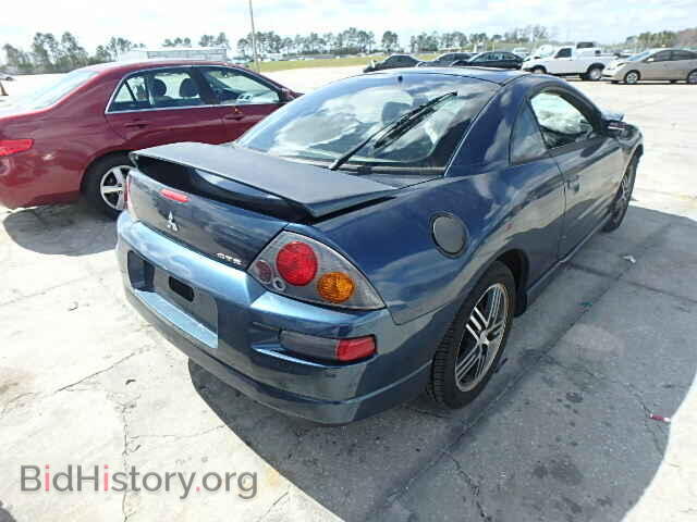 2004 MITSUBISHI ECLIPSE - VIN: 4A3AC74H94E032715 - Фото 4