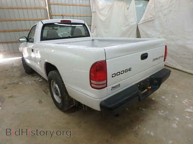 2003 DODGE DAKOTA - VIN: 1D7GL16X93S197281 - Фото 3