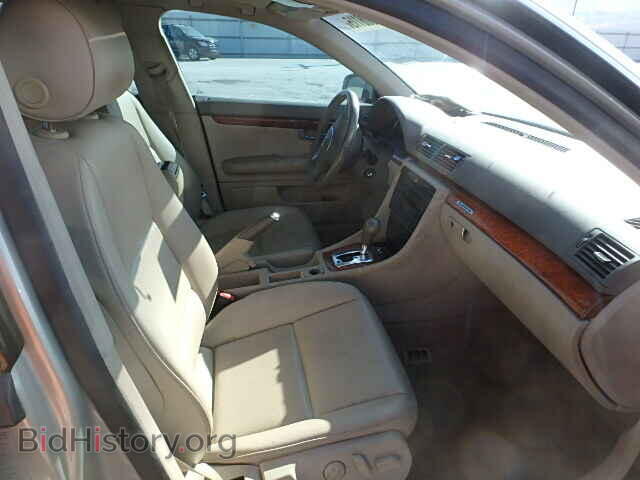 2002 AUDI A4 - VIN: WAULT68E22A130296 - Фото 5