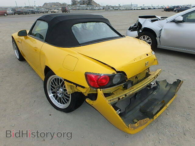 2001 HONDA S2000 - VIN: JHMAP11451T002395 - Фото 3