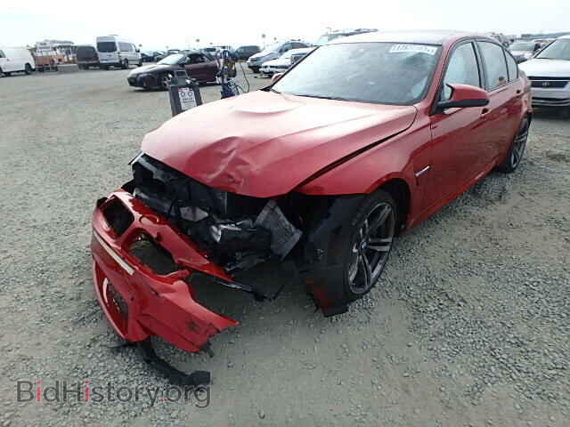 2015 BMW M3 - VIN: WBS3C9C51FP803635 - Фото 2