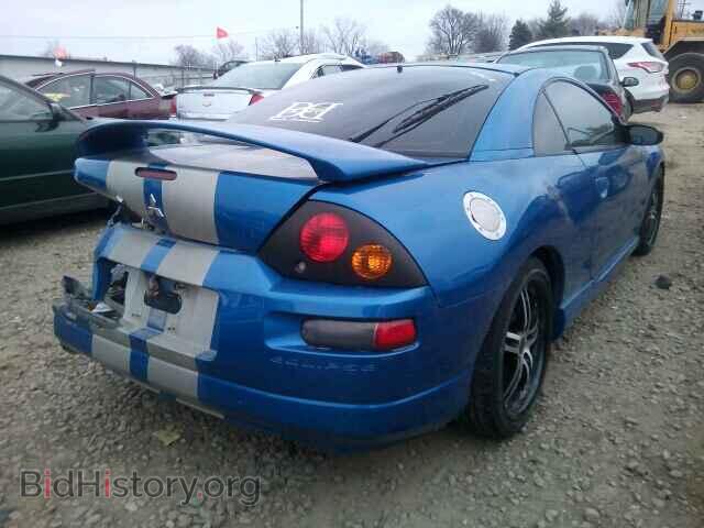 2002 MITSUBISHI ECLIPSE - VIN: 4A3AC54H62E053877 - Фото 4