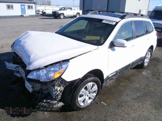 2011 SUBARU OUTBACK - VIN: 4S4BRBGCXB3374610 - Фото 2