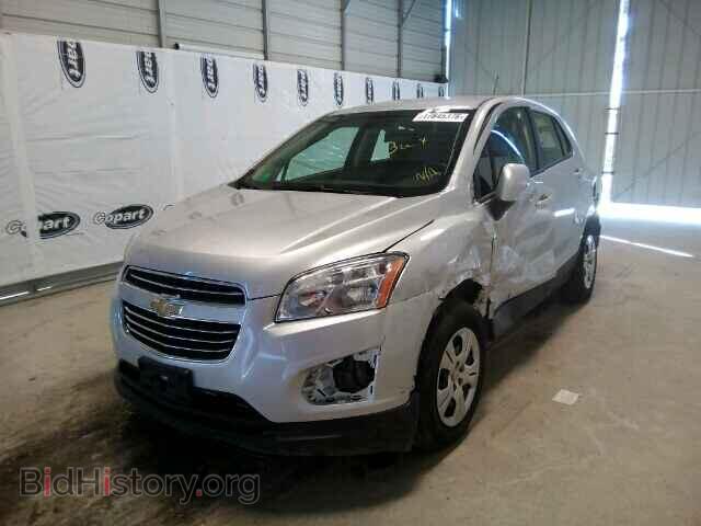 2015 CHEVROLET TRAX - VIN: KL7CJKSB0FB063095 - Фото 2