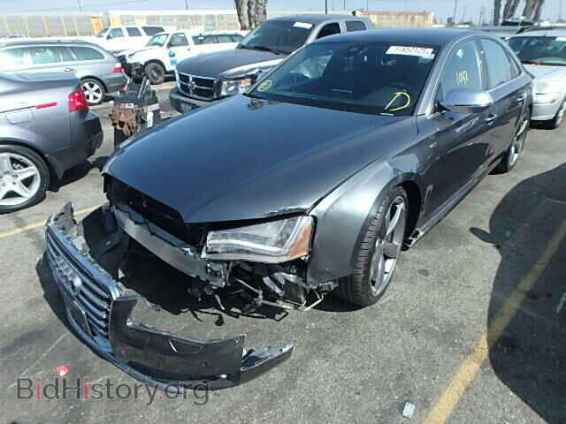 2014 AUDI S8 - VIN: WAUD2AFDXEN014930 - Photo 2