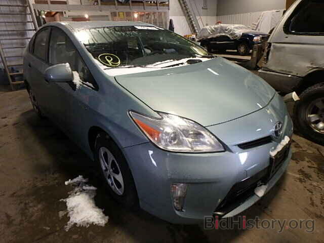 Photo JTDKN3DU8E1751289 - TOYOTA PRIUS 2014