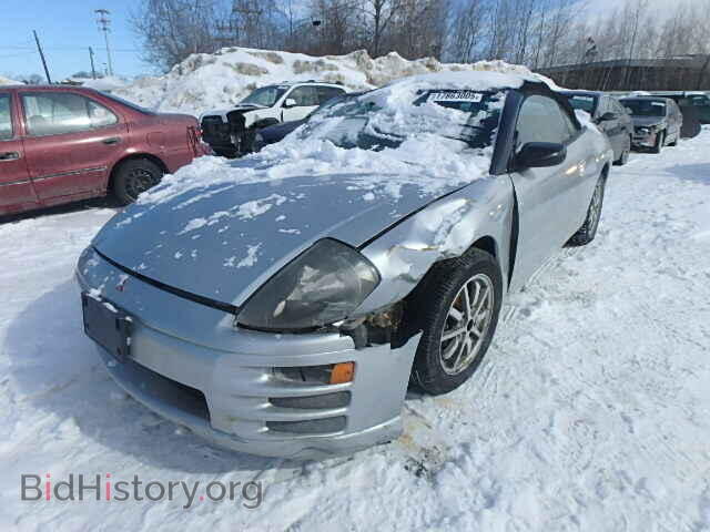 2001 MITSUBISHI ECLIPSE - VIN: 4A3AE45G31E093195 - Photo 2
