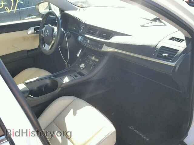 2013 LEXUS CT 200 - VIN: JTHKD5BH3D2140162 - Фото 5