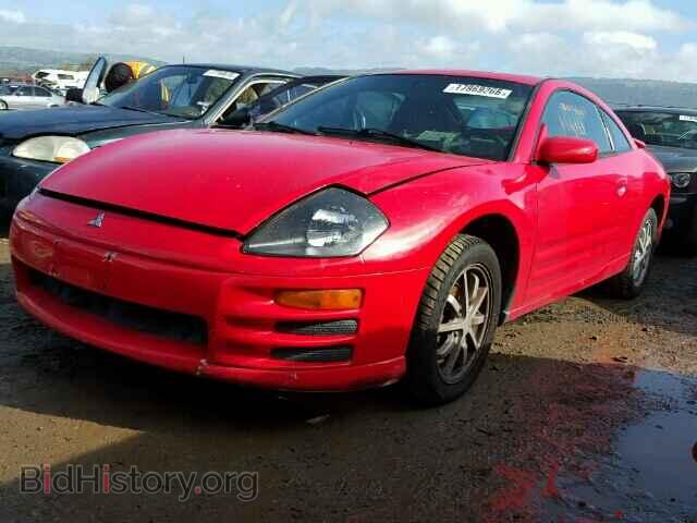 2002 MITSUBISHI ECLIPSE - VIN: 4A3AC44G52E027613 - Фото 2
