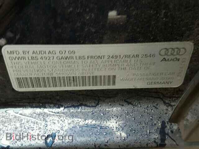 2010 AUDI A4 - VIN: WAUFFAFL5AN010380 - Фото 10