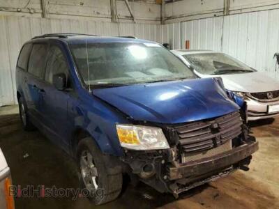 2010 Dodge CARAVAN Grand Hero, blue — VIN 2D4RN3D1XAR401806, Copart