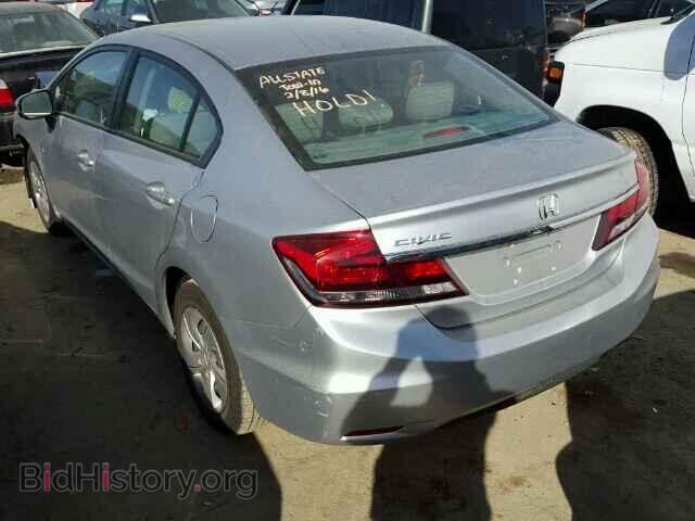 2014 HONDA CIVIC - VIN: 19XFB2F55EE229436 - Фото 3