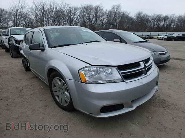 Фотография 1C3CDZAB6CN231387 - DODGE AVENGER 2012
