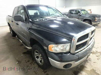 2005 Dodge RAM 1500 RAM 1500 Q, черный — VIN 1D7HU18D85S312587, Copart