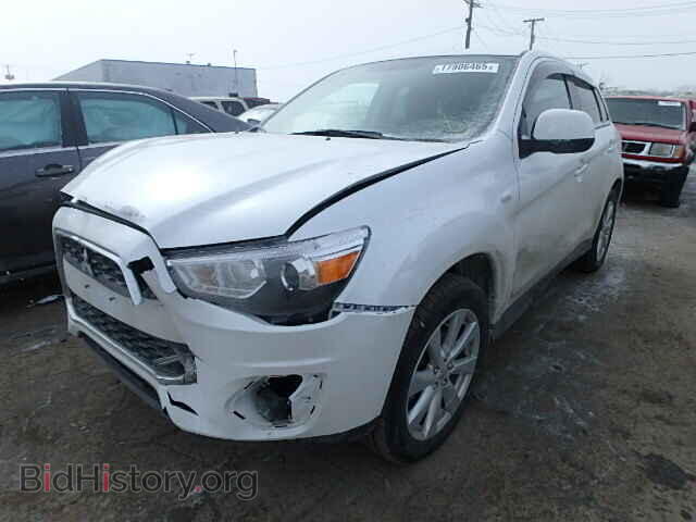 2014 MITSUBISHI OUTLANDER - VIN: 4A4AP3AU0EE006810 - Фото 2