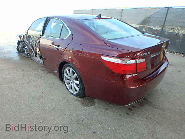 2008 LEXUS LS460 - VIN: JTHBL46F385073685 - Фото 3