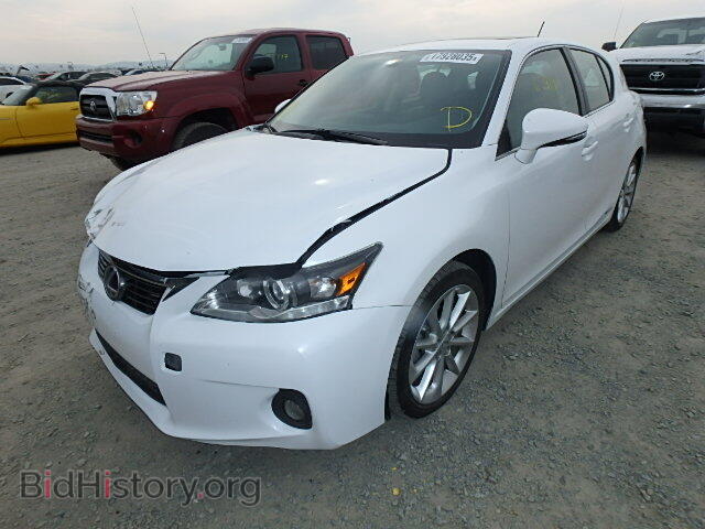 2011 LEXUS CT 200 - VIN: JTHKD5BH7B2032320 - Фото 2