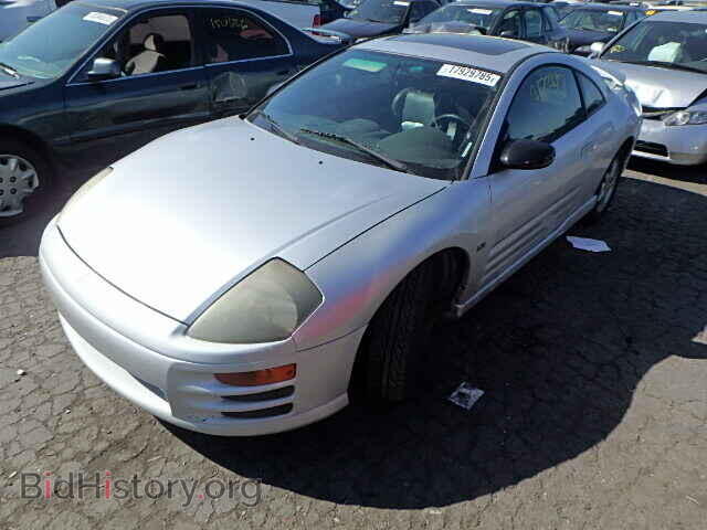 2001 MITSUBISHI ECLIPSE - VIN: 4A3AC54H21E176378 - Фото 2