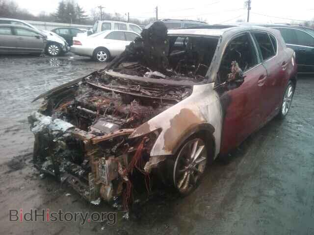 2012 LEXUS CT 200 - VIN: JTHKD5BH5C2117710 - Фото 2