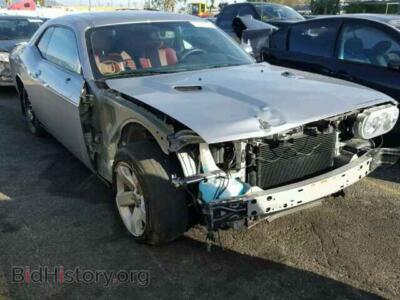 2013 Dodge CHALLENGER, silver — VIN 2C3CDYAG1DH596754, Copart