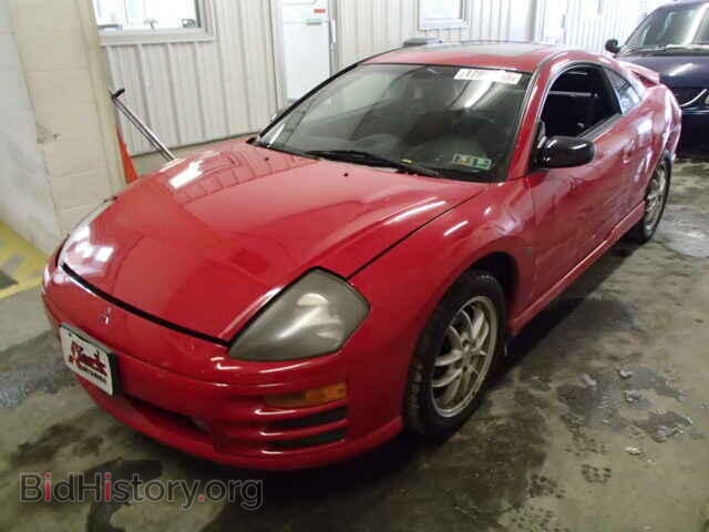 2001 MITSUBISHI ECLIPSE - VIN: 4A3AC54H91E210686 - Фото 2