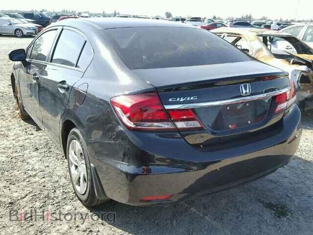 2014 HONDA CIVIC - VIN: 19XFB2E50EE004116 - Фото 3
