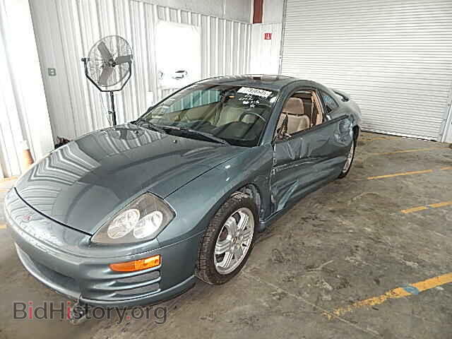 2001 MITSUBISHI ECLIPSE - VIN: 4A3AC84H71E144169 - Фото 2