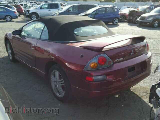 2003 MITSUBISHI ECLIPSE - VIN: 4A3AE55H73E097882 - Photo 3