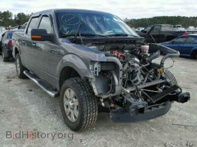 2012 Ford F150, серый — VIN 1FTEW1CM9CFB20356, Copart