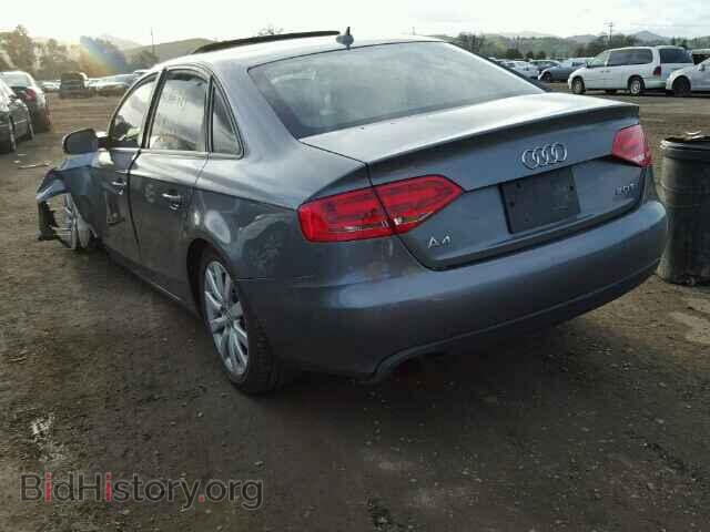 2012 AUDI A4 - VIN: WAUAFAFL6CN020607 - Фото 3
