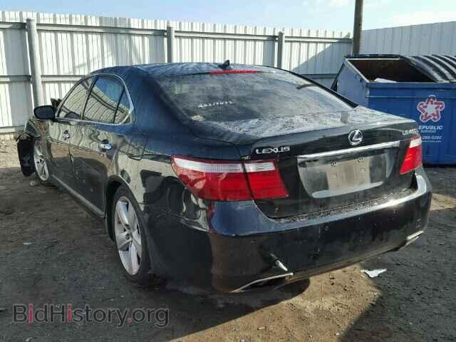2007 LEXUS LS460 - VIN: JTHGL46F675013355 - Фото 3