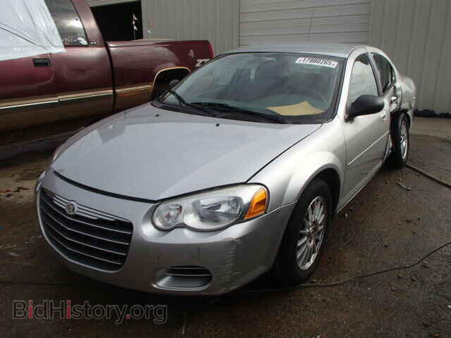 2004 CHRYSLER SEBRING - VIN: 1C3EL56RX4N334808 - Фото 2