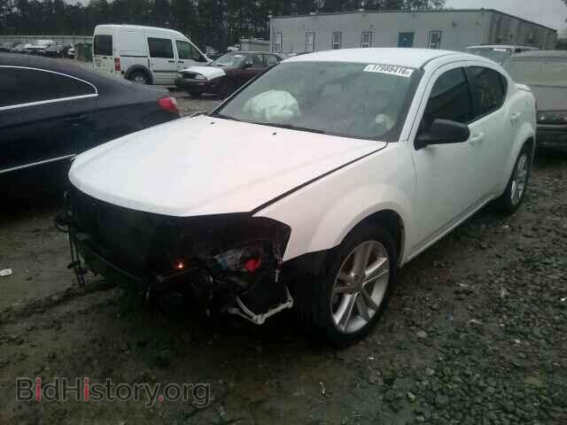 2014 DODGE AVENGER - VIN: 1C3CDZAB4EN109159 - Фото 2
