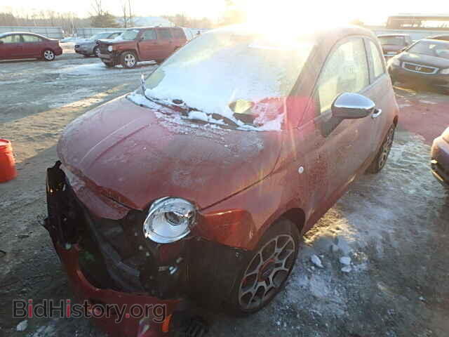 2012 FIAT 500 - VIN: 3C3CFFBR7CT142013 - Фото 2