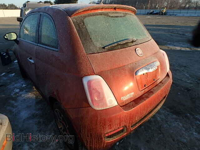 2012 FIAT 500 - VIN: 3C3CFFBR7CT142013 - Фото 3