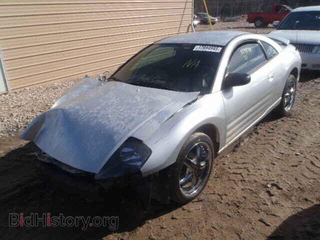 2001 MITSUBISHI ECLIPSE - VIN: 4A3AC34G71E140942 - Фото 2