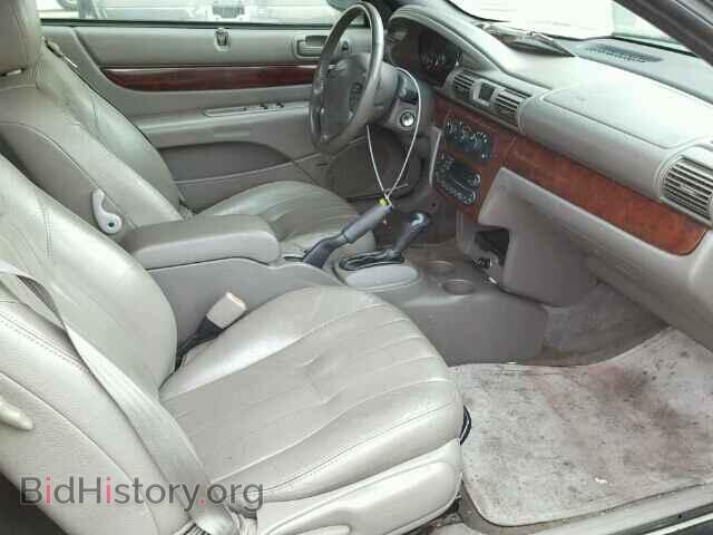 2001 CHRYSLER SEBRING - VIN: 1C3EL55U41N599063 - Фото 5