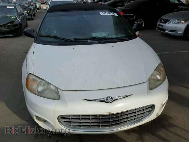 2001 CHRYSLER SEBRING - VIN: 1C3EL55U41N599063 - Фото 10