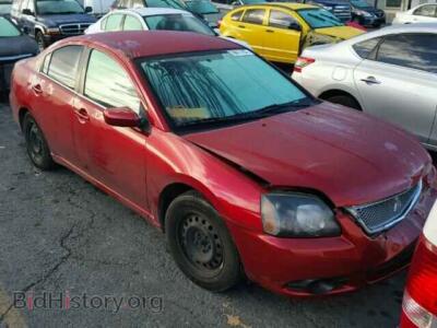 2011 Mitsubishi GALANT Galant ES/, red — VIN 4A32B3FF6BE005724, Copart