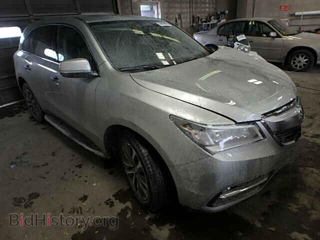 Фотография 5FRYD4H64EB019584 - ACURA MDX 2014