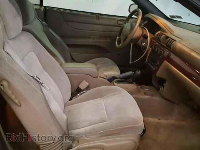 2001 CHRYSLER SEBRING - VIN: 1C3EL45U51N664688 - Фото 5